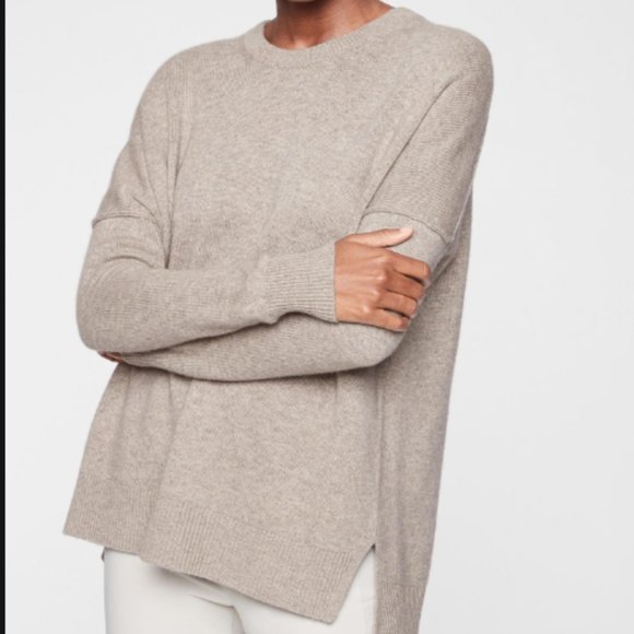 Athleta Sweaters - Perspective Wool Cashmere Crew Sweater